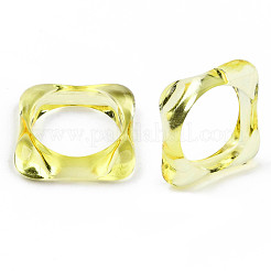 Прозрачные акриловые кольца на палец RJEW-T010-03H