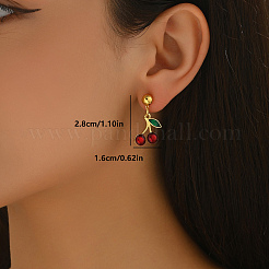 Латунные болтающиеся серьги&nbsp;JI9518-2