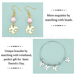 40 шт. 2-х цветные кабошоны из нержавеющей стали 304 STAS-DC0001-21