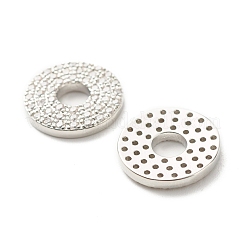 Экологически чистое латунное связующее кольцо из кубического циркония с микропаве KK-G045-10P-RS