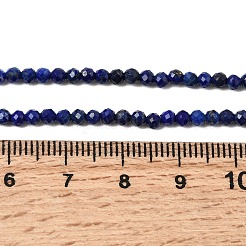 Нитки бусины из натурального ляписа-лазури&nbsp;G-F596-49