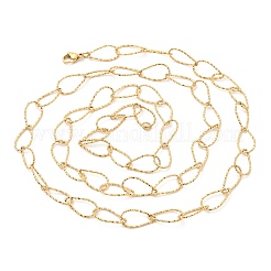 Ионное покрытие(ip) ожерелья из нержавеющей стали 304&nbsp;STAS-D084-27G