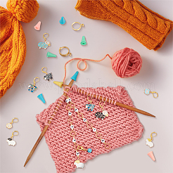 35 Stück Schaf-DIY-Strickwerkzeug-Sets&nbsp;HJEW-NB00057