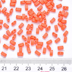 Стеклянный бисер для выпечки с 2 отверстием SEED-S031-M-406