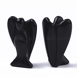 Натуральный обсидиан ангельский декор целебные камни G-R473-03