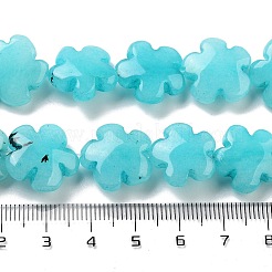 Натуральный цветок амазонитовые бусины пряди G-F769-T01-01