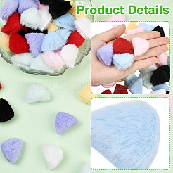 48 шт. 8-х цветные плюшевые кошачьи ушки&nbsp;FIND-SC0020-30