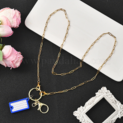 1 шт. 304 нержавеющая сталь цепочки-скрепки подвесные украшения&nbsp;HJEW-SC0002-59