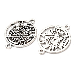 Тибетский стиль сплав тетраграмматон пентаграмма викканские звенья соединительные подвески&nbsp;FIND-Z099-04AS