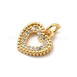 Латунные микро проложить кубического циркония подвески KK-I360-007G-02