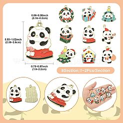 Подвески из эмали и сплава ENAM-FS0003-81