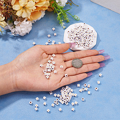 Непрозрачные акриловые бусины MACR-TAG0001-07I