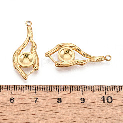 Оправы для подвесок из нержавеющей стали 304 в виде кабошонов STAS-T065-92G