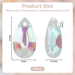 100 шт. подвески лэмпворк&nbsp;FIND-OC0003-91B