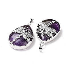 Подвески из натурального аметиста &nbsp;X-G-G900-01P-06