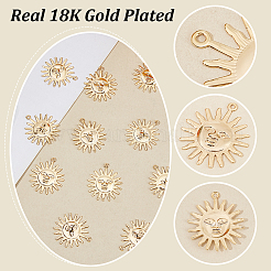 16шт латунные подвески&nbsp;KK-UN0003-61