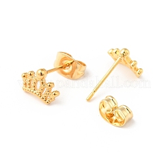 Маленькие серьги-гвоздики из нержавеющей стали 304 с булавками из нержавеющей стали 316 для женщин&nbsp;EJEW-J043-18G