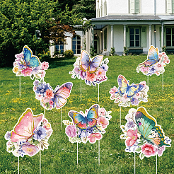 ПП пластиковый садовый кол DIY-WH0652-004