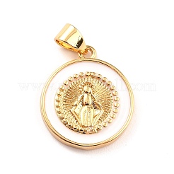 Латунь эмаль подвески KK-P209-03G-02-RS