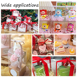 Прозрачные пластиковые подарочные коробки&nbsp;CON-WH0086-046