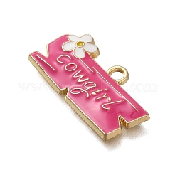 Подвески из эмали и сплава&nbsp;ENAM-S021-02G-A