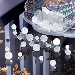 82 шт. нити бусин из натурального селенита 3-х размеров&nbsp;G-CA0001-02