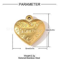 Подвески из нержавеющей стали 304&nbsp;STAS-OY010-76G