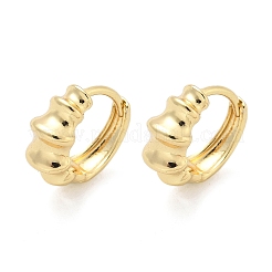 Латунные серьги обруча&nbsp;EJEW-Z102-24G