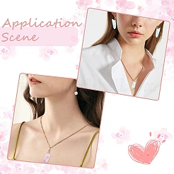 24шт 8 стиля гальванические подвески из натурального кварцевого кристалла&nbsp;PALLOY-YW00122