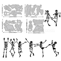 Dia de muertos трафареты для резки углеродистой стали DIY-WH0309-1173