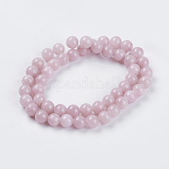 Natürliche gelbe Jade Perlen Stränge&nbsp;X-G-G598-8mm-YXS-05