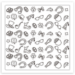 Коврик с текстурой силиконовой глины AJEW-WH0447-058