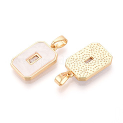 Латунные подвески из ракушек&nbsp;LS-KK-CJC0015-13