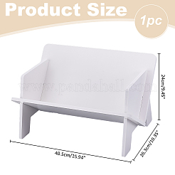 Desktop-MDF-Bücherregal&nbsp;ODIS-WH0108-059