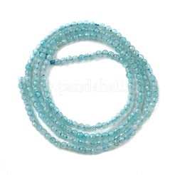 Природных амазонит бисер нитей G-V001-A01-2mm