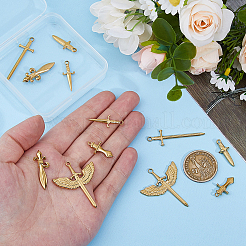 12шт 6 стиля подвески из нержавеющей стали&nbsp;STAS-HS0001-28