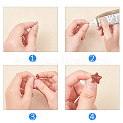 Фурнитура для сережек-гвоздиков из нержавеющей стали 304&nbsp;STAS-UN0006-18P