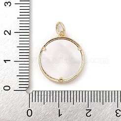 Pendenti in ottone con micro pavé di zirconi cubici per la festa della mamma&nbsp;X-KK-A207-06G