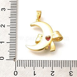 Латунные подвески с микропаве из прозрачного кубического циркония KK-R212-14G