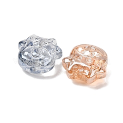 Perles en verre electroplate&nbsp;EGLA-L048-03