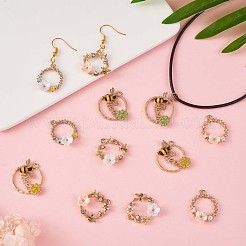 12 шт. Подвески из сплава с эмалью JX135A