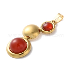 Подвески из натурального сердолика (окрашенные и нагретые) STAS-C120-12G-01
