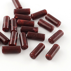 Колонки имитация драгоценных камней акриловые бусины OACR-R030-M