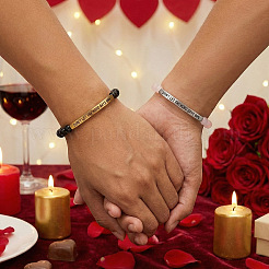 2-teiliges Set aus inspirierendem Armband aus Messing&nbsp;AW1158-4