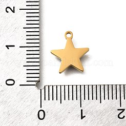 Подвески-звезды из нержавеющей стали 304 STAS-Q348-19G