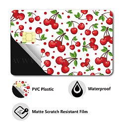 Autocollants de carte imperméables en plastique pvc rectangle&nbsp;DIY-WH0432-106