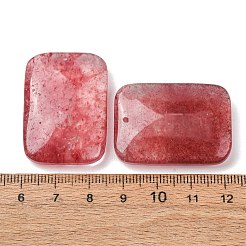 Pendenti di quarzo naturale di fragola&nbsp;GG-CBA04F4-04C