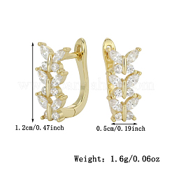 S925 серьги-кольца из стерлингового серебра в форме бабочки CF2090