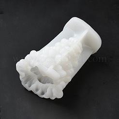 3d weihnachtsbaum diy kerze silikonformen&nbsp;LS-CAND-B002-13B