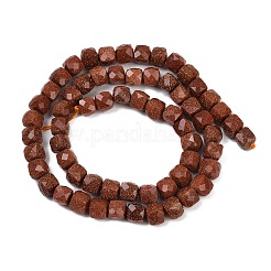 Синтетические голдстоуновские бисер пряди G-H078-C36-6mm